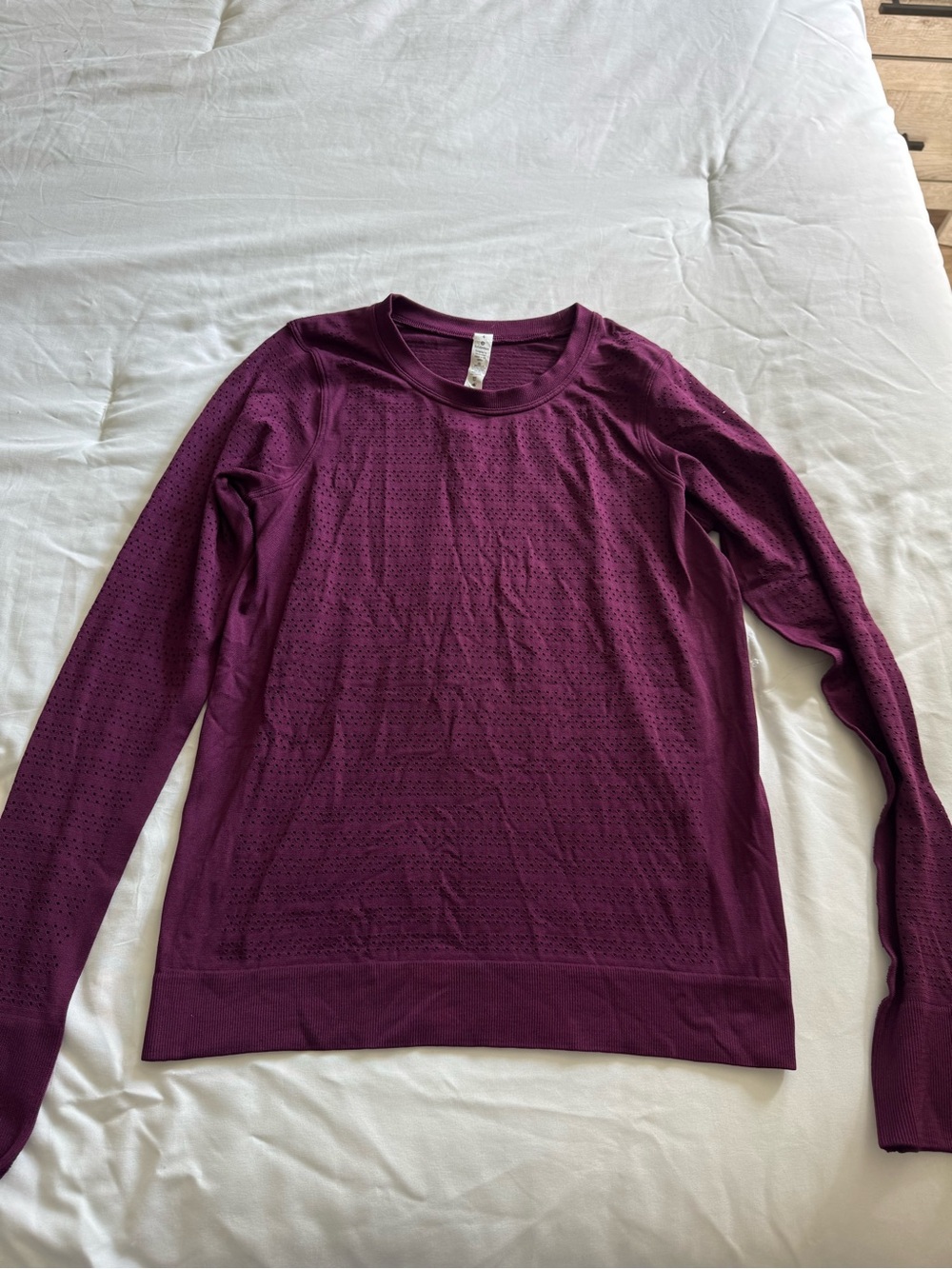 Lululemon Breeze By Long Sleeve - Chilled Grape